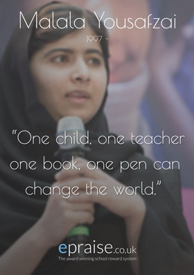 Malala Yousafzai Poster